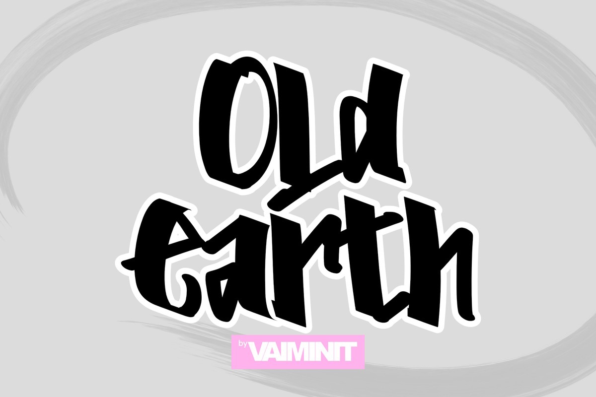 Old Earth Font preview