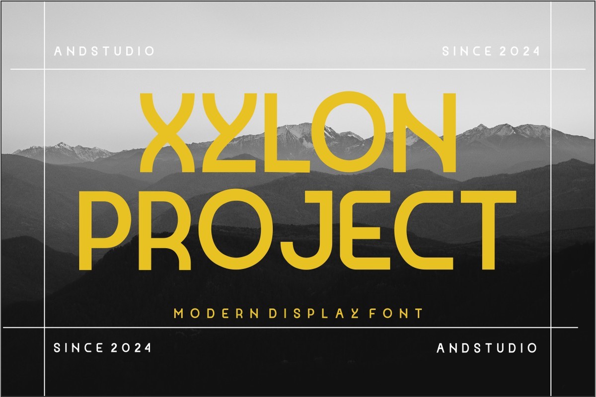 Xylon Project Regular Font preview