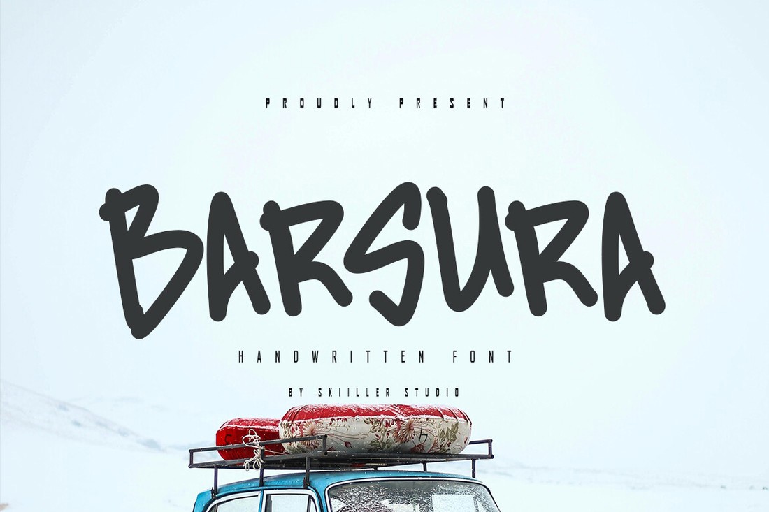 Barsura Font preview