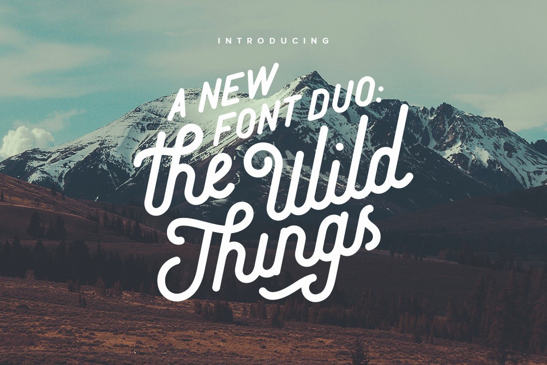 The Wild Things Font preview