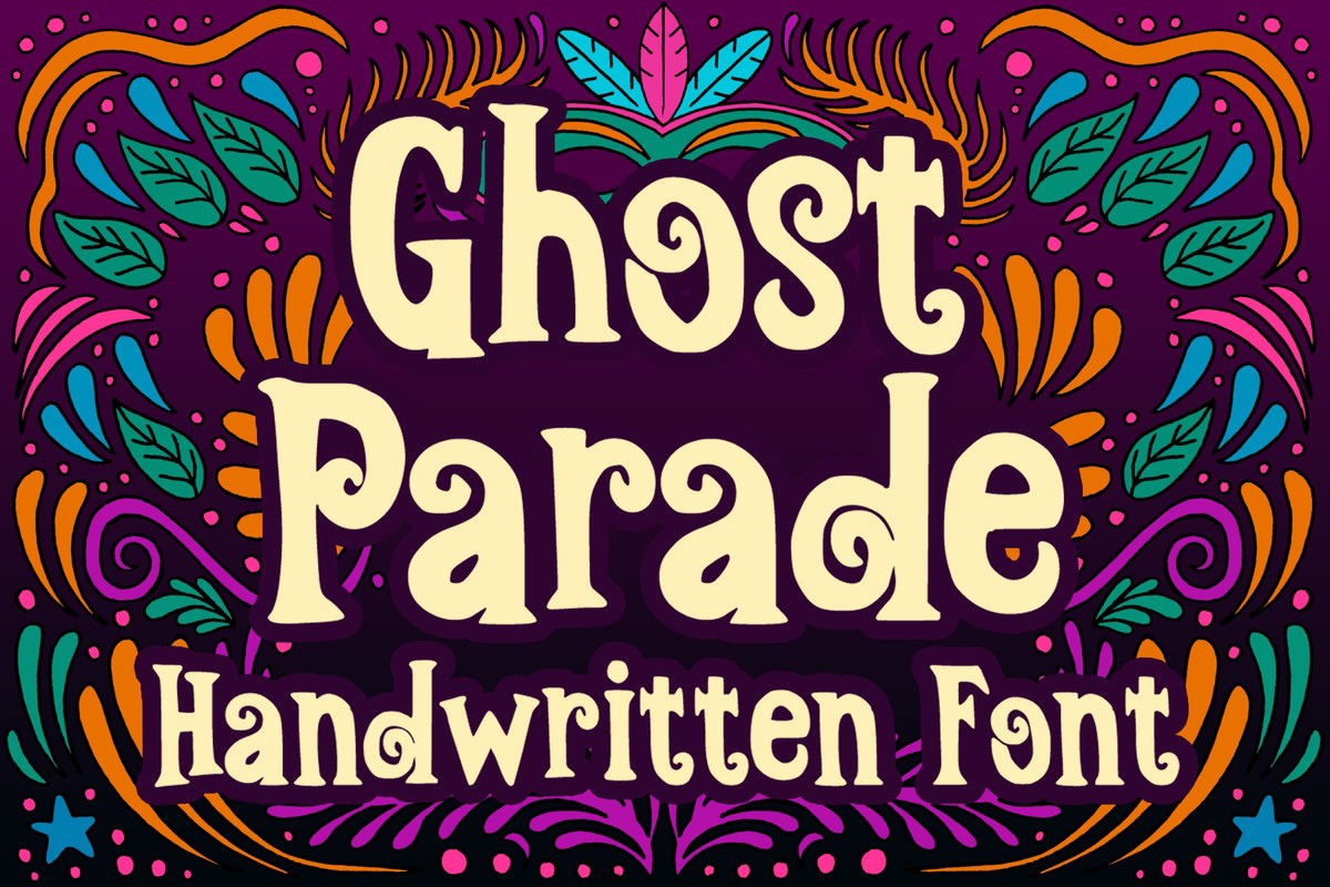 Ghost Parade Font preview