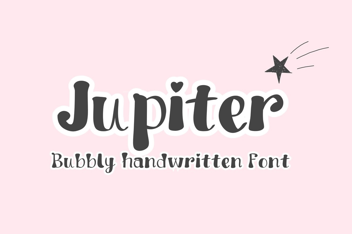 Jupiter Font preview