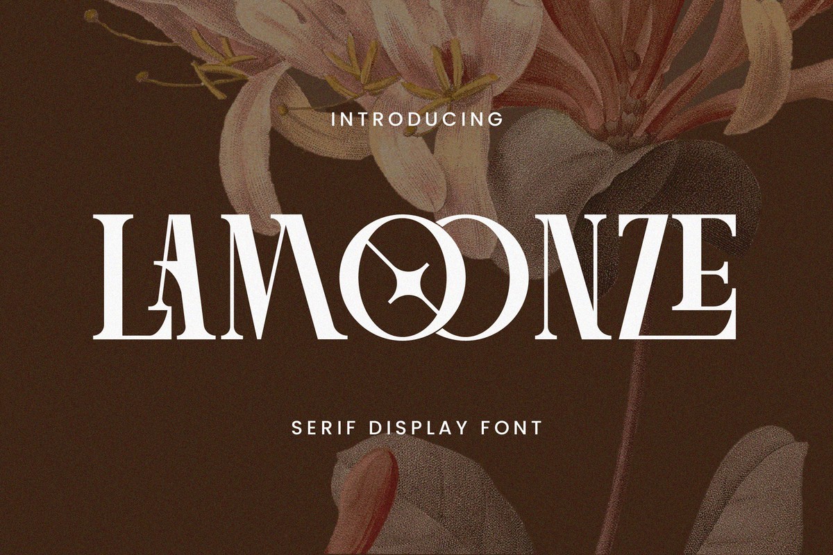 Lamoonze Font preview