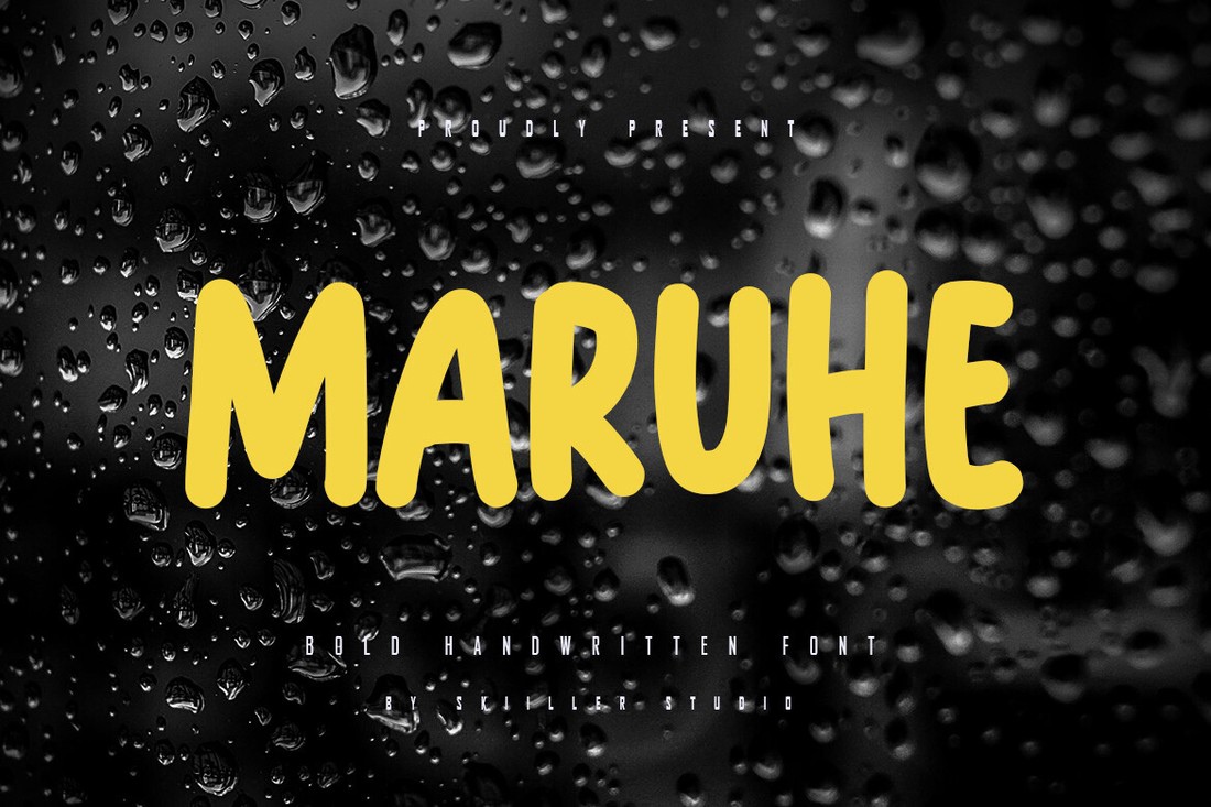 Maruhe Font preview