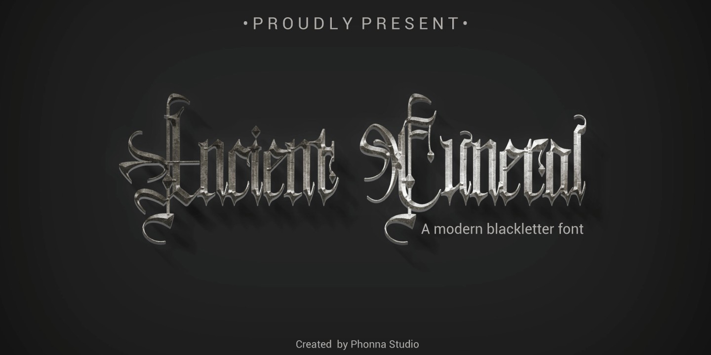 Ancient Funeral Font preview