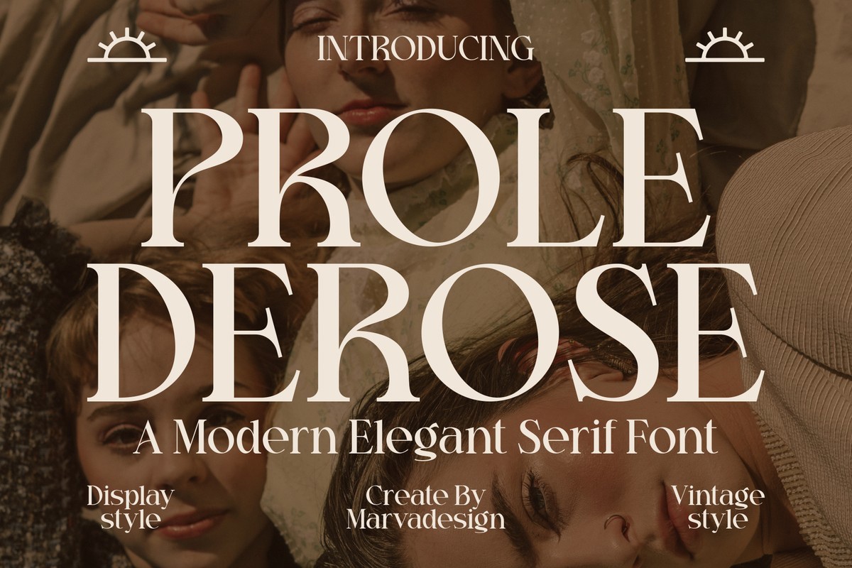 Prole Derose Font preview