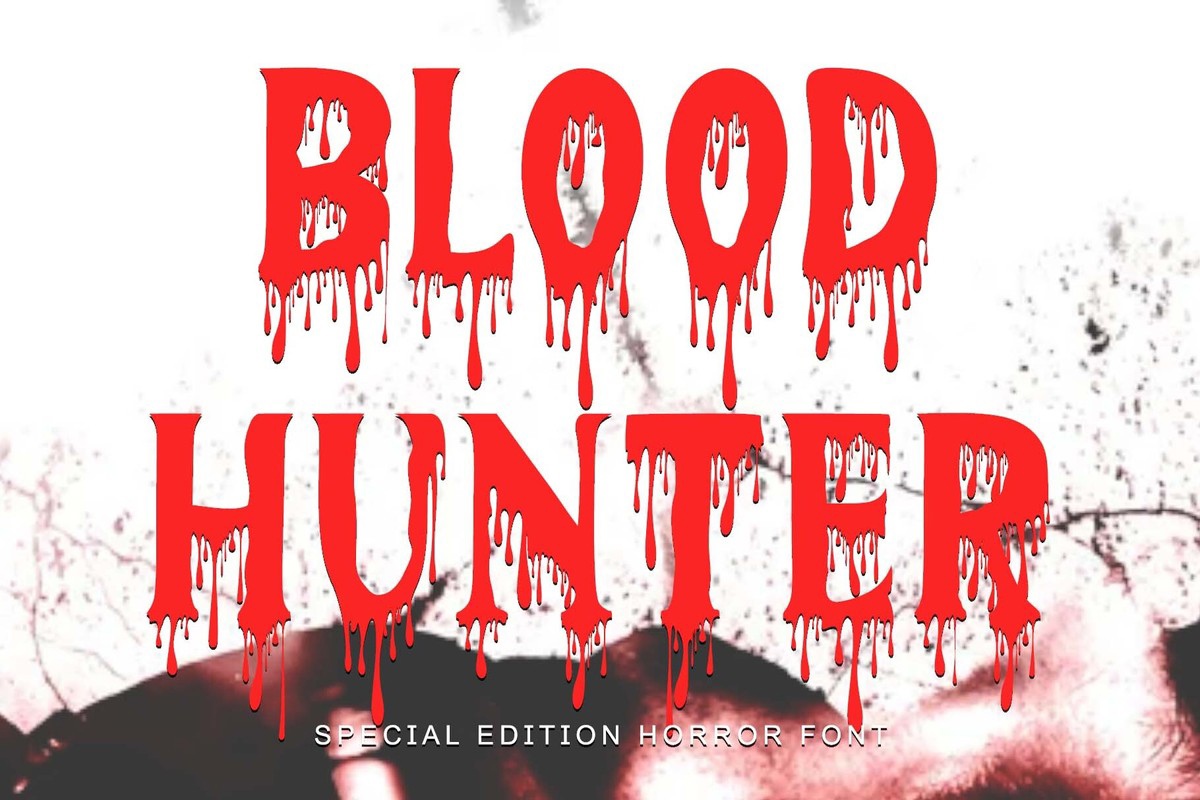 Blood Hunter Font preview