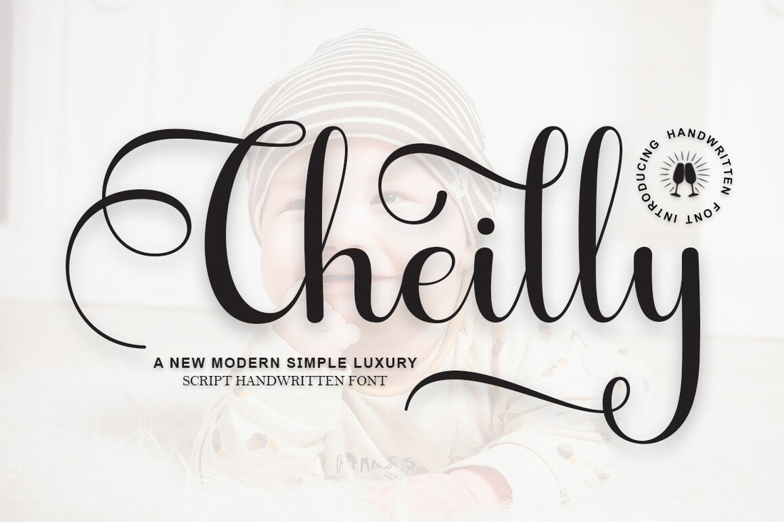 Cheilly Font preview