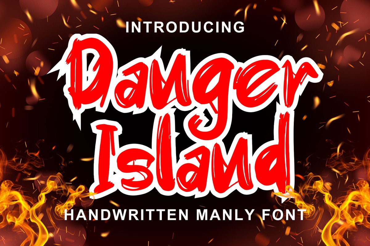 Danger Island Font preview