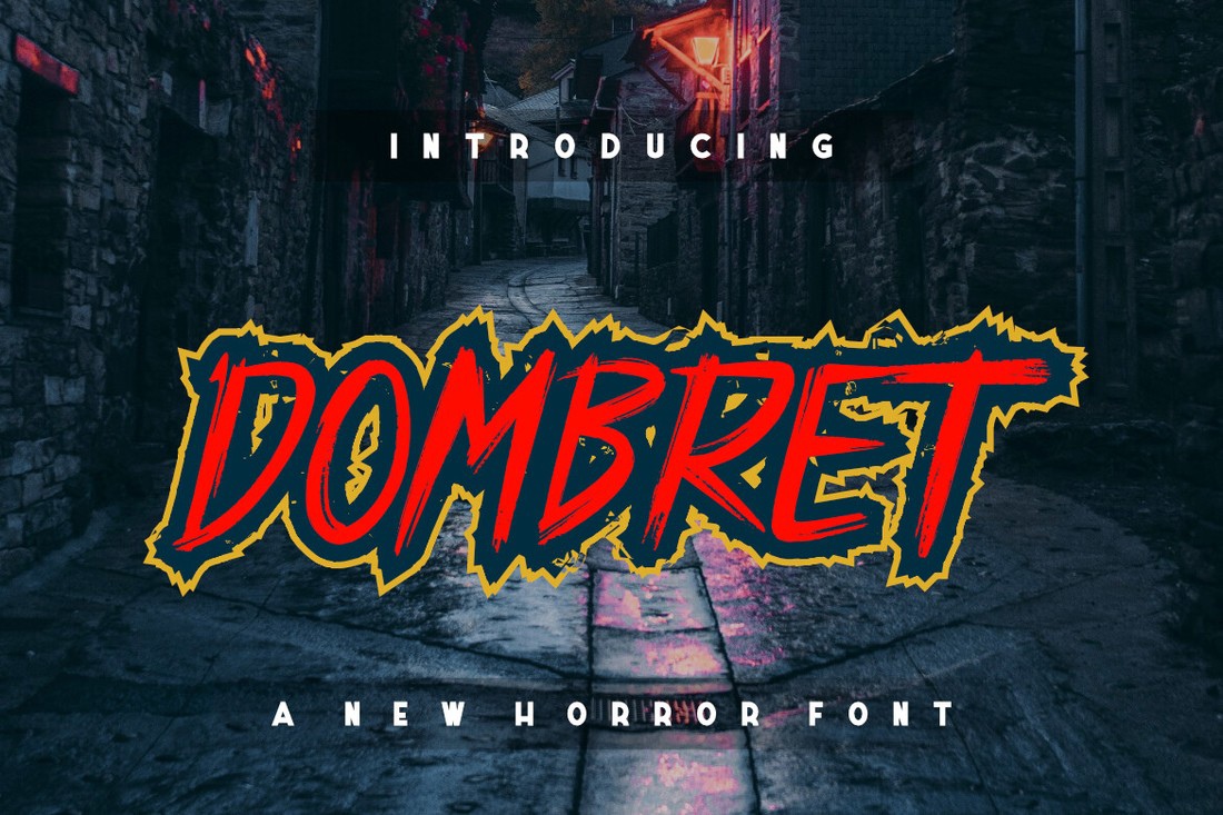 Dombret Font preview