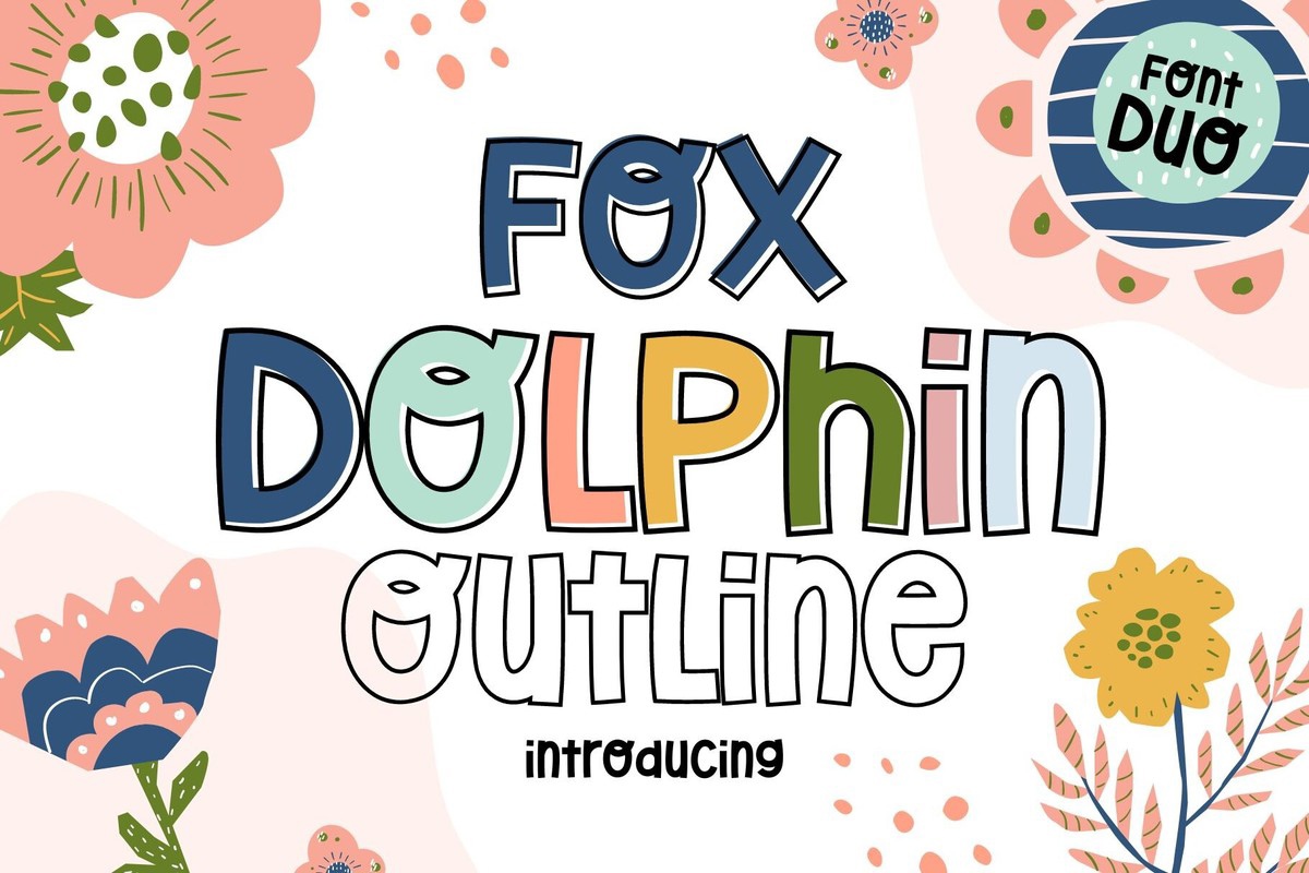 Fox Dolphin Font preview