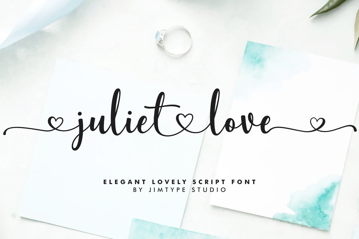 Juliet Love Font preview