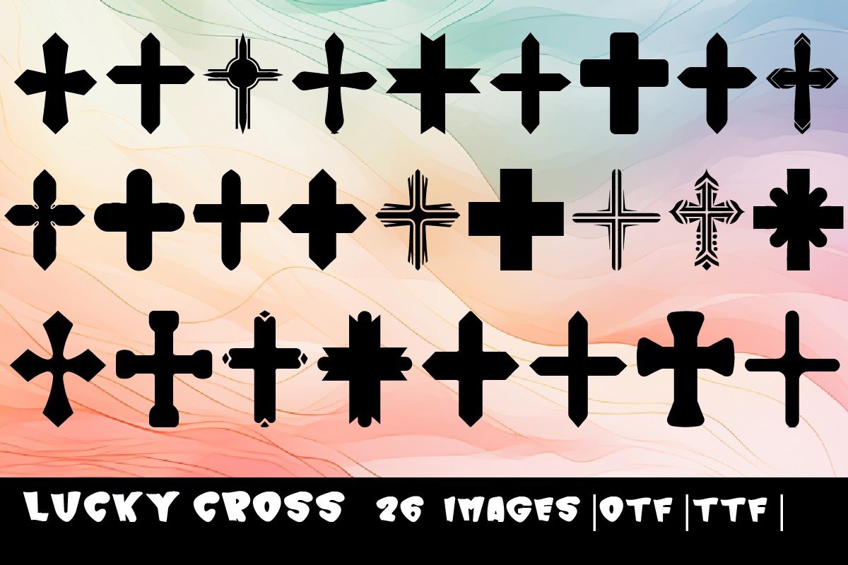 Lucky Cross Font preview