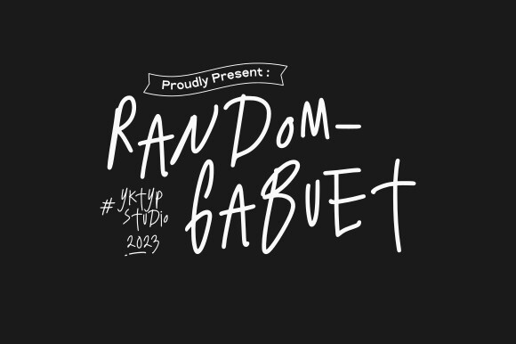 Random Gabuet Font preview