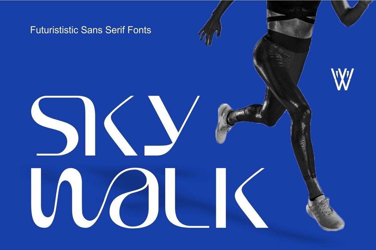 Sky Walk Font preview