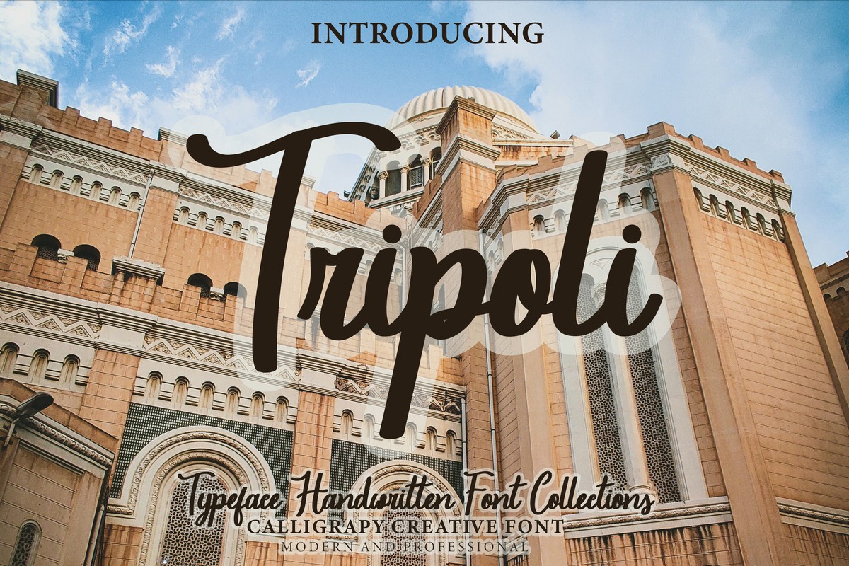 Tripoli Medium Font preview