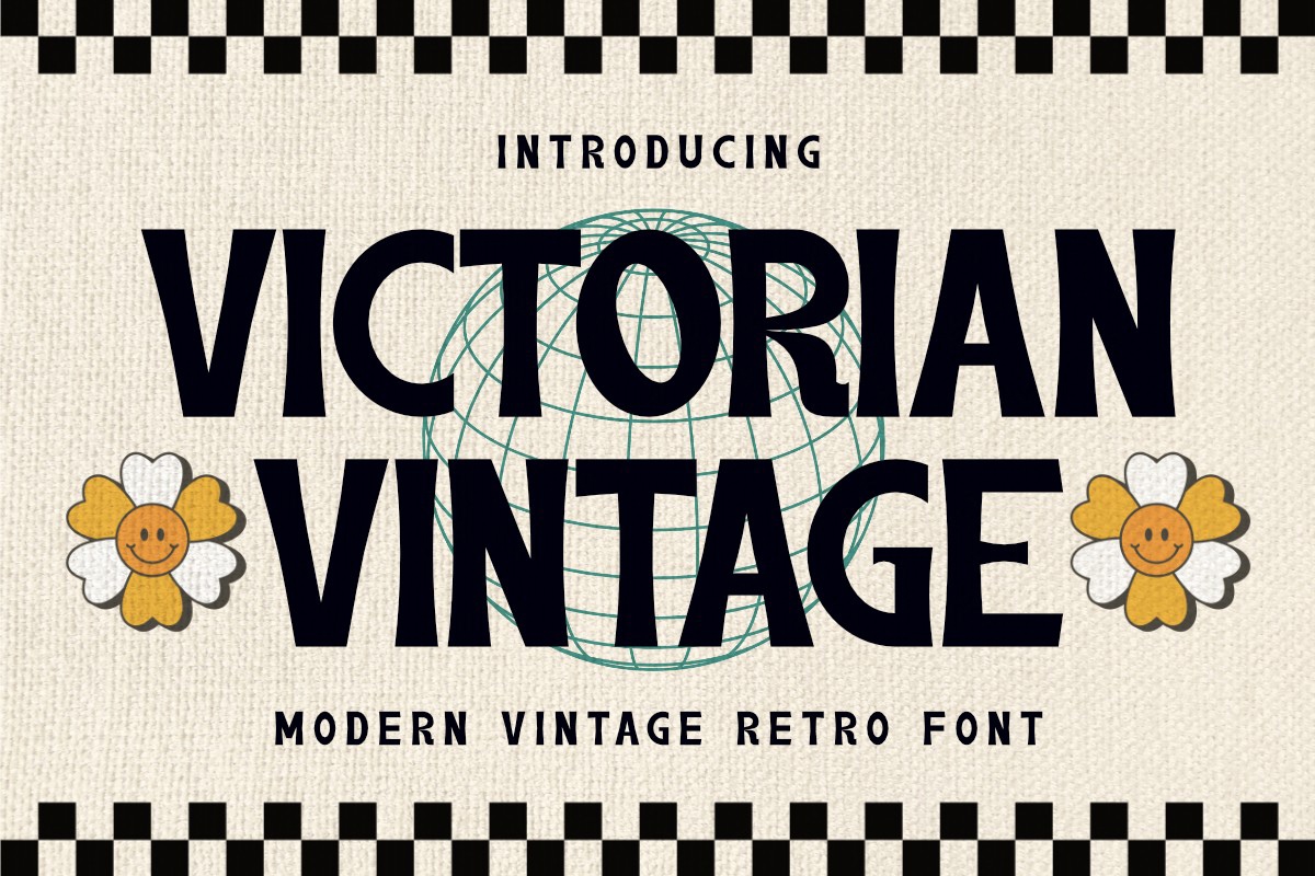 Victorian Vintage Font preview