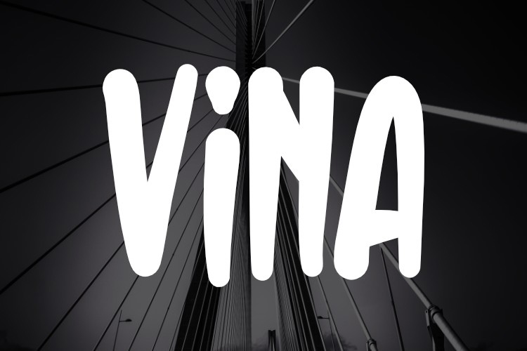 Vina Font preview