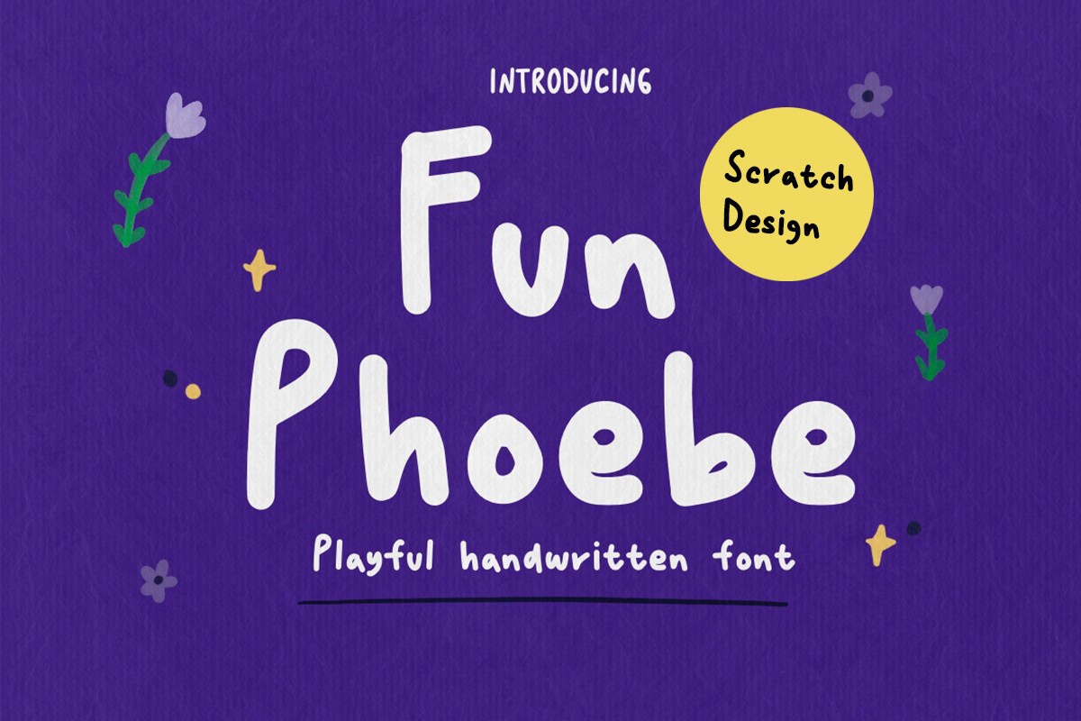 Fun Phoebe Font preview