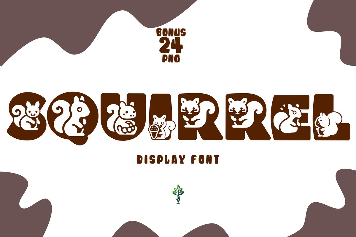 Squirrel Font preview