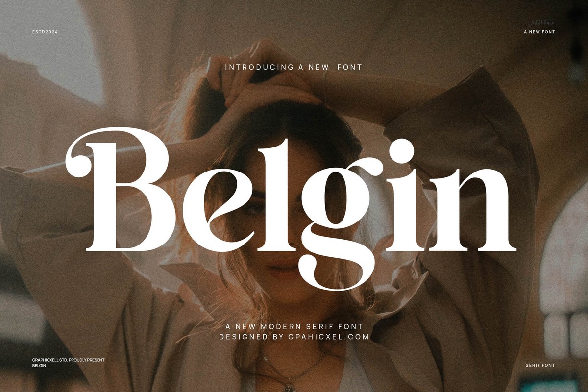 Belgin Font preview