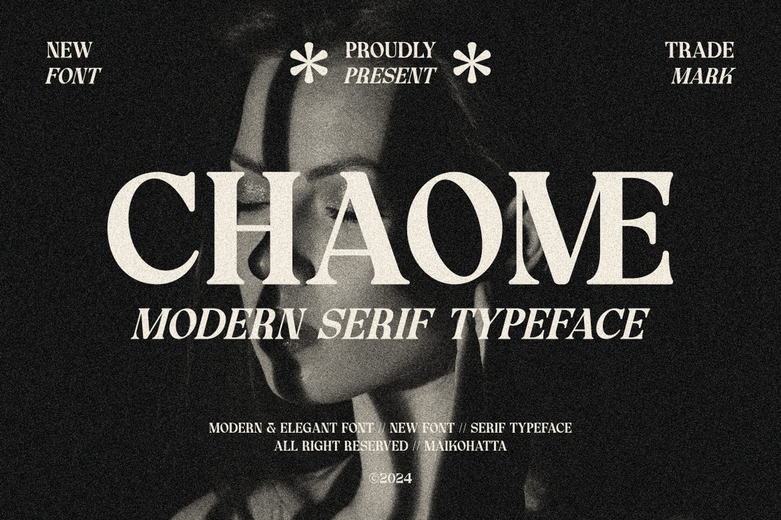 Chaome Font preview