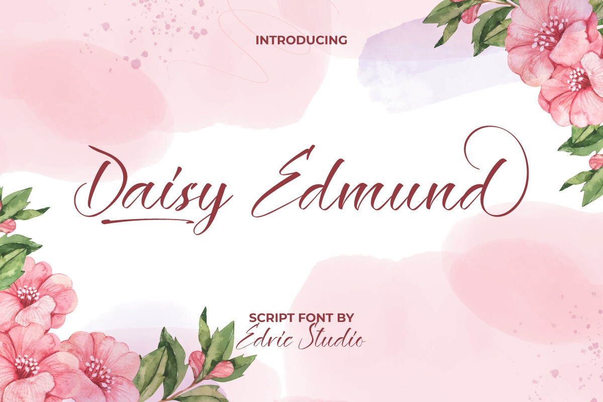 Daisy Edmund Font preview