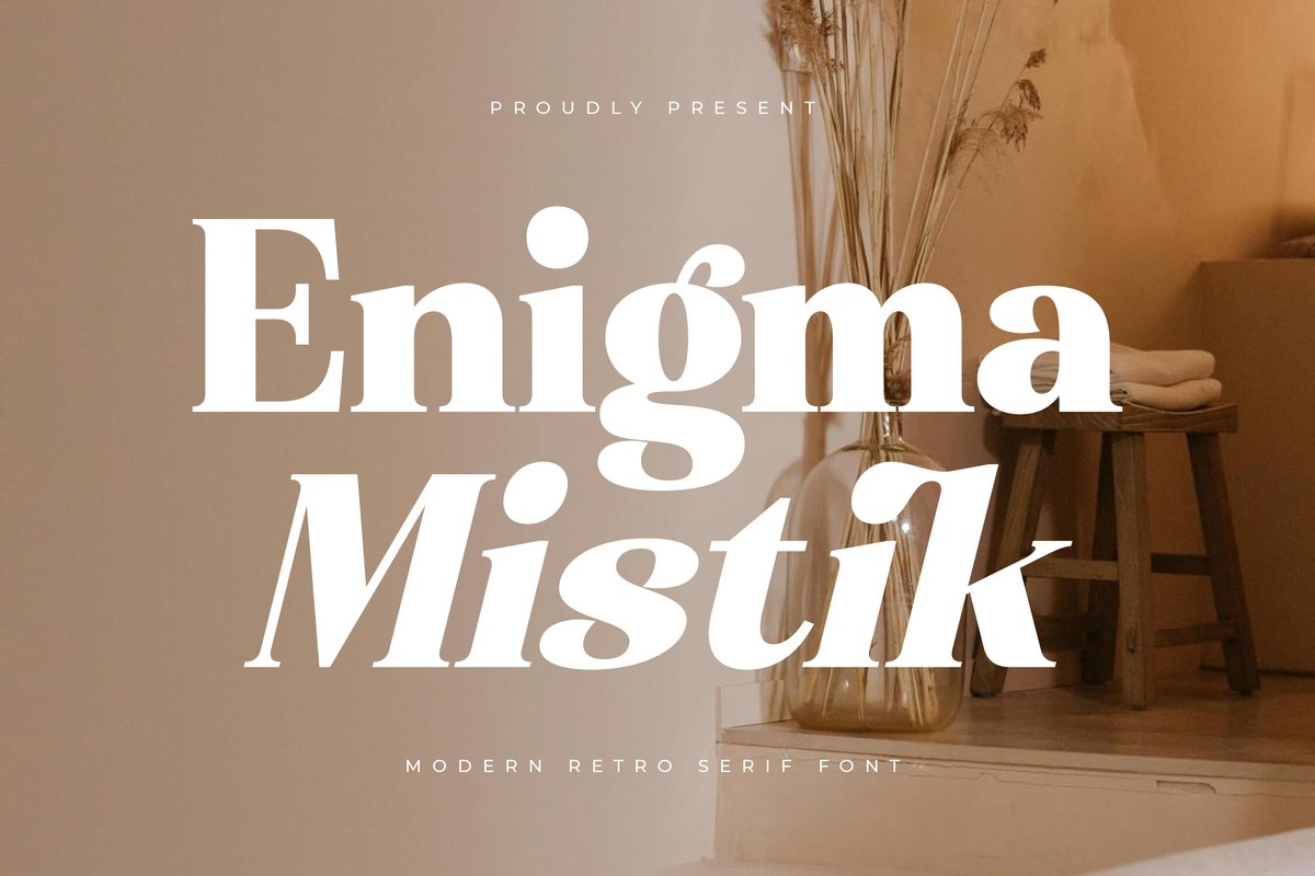 Enigma Mistik Font preview