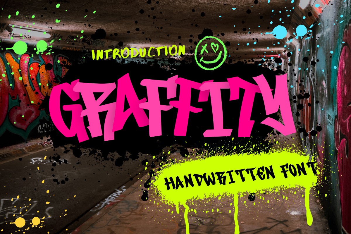 Graffity Font preview