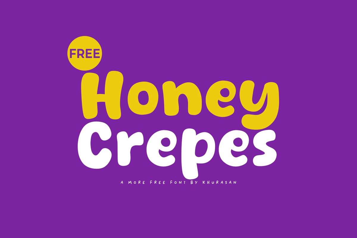 Honey Crepes Font preview