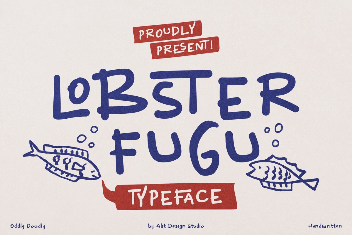 Lobster Fugu Font preview