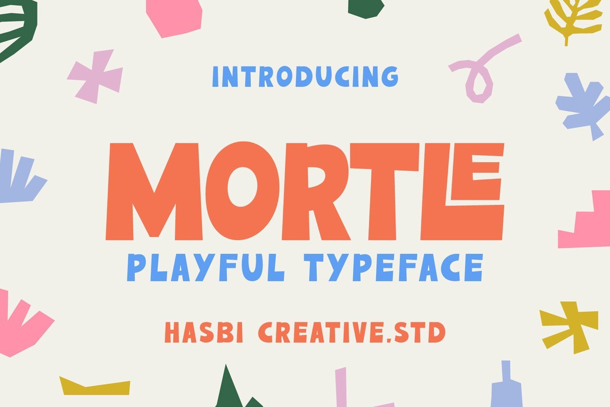 Mortle Font preview