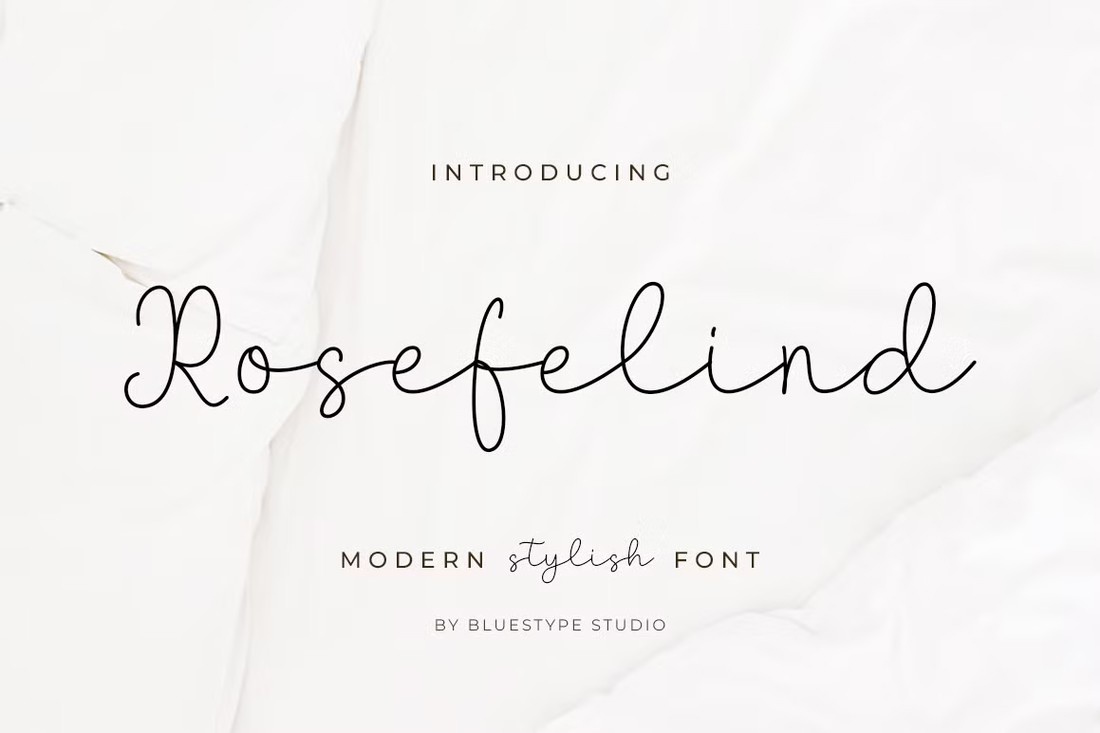 Rosefelind Regular Font preview