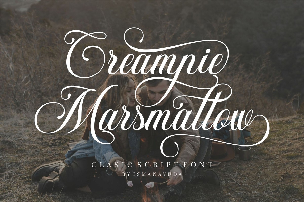 Creampie Marsmallow Font preview