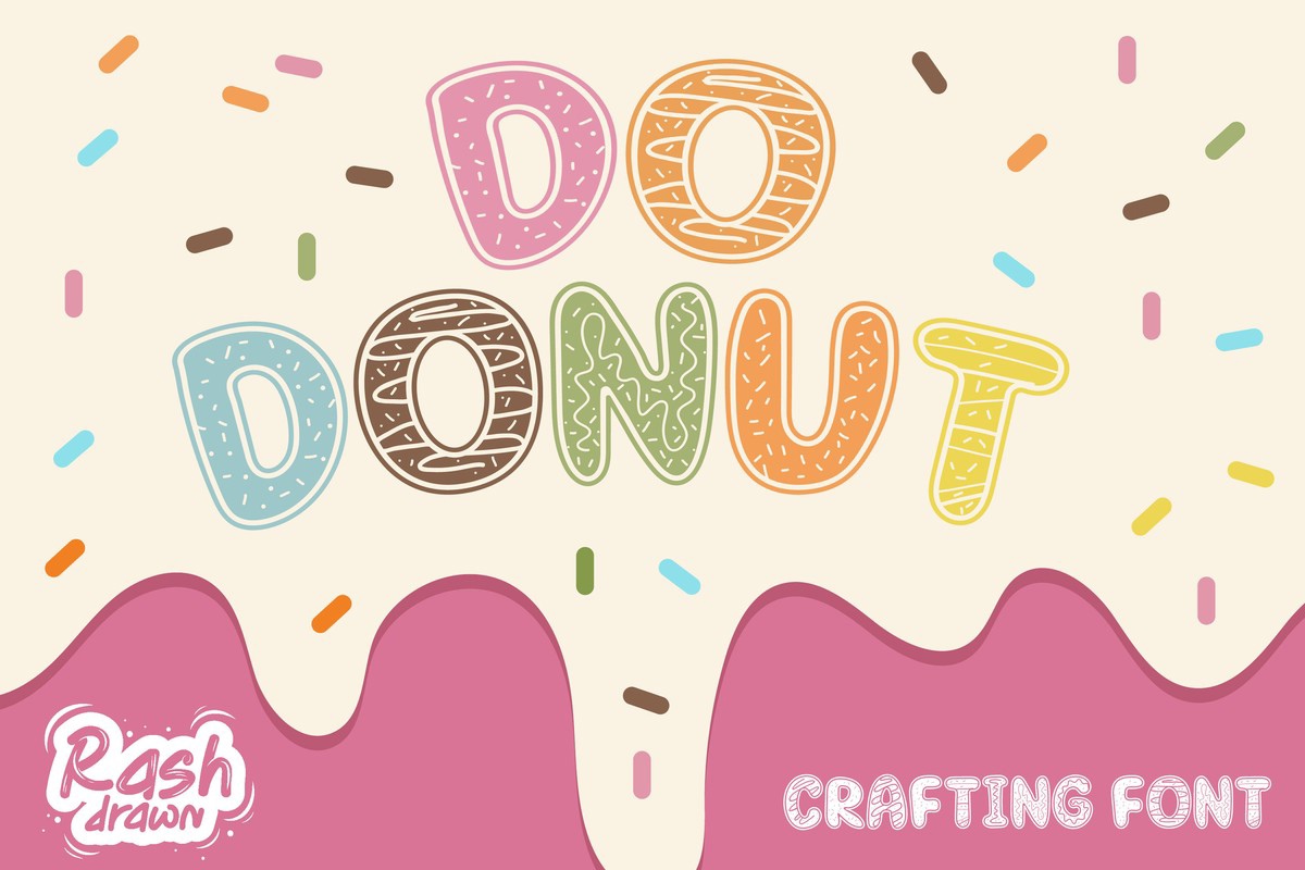 Do Donut Font preview