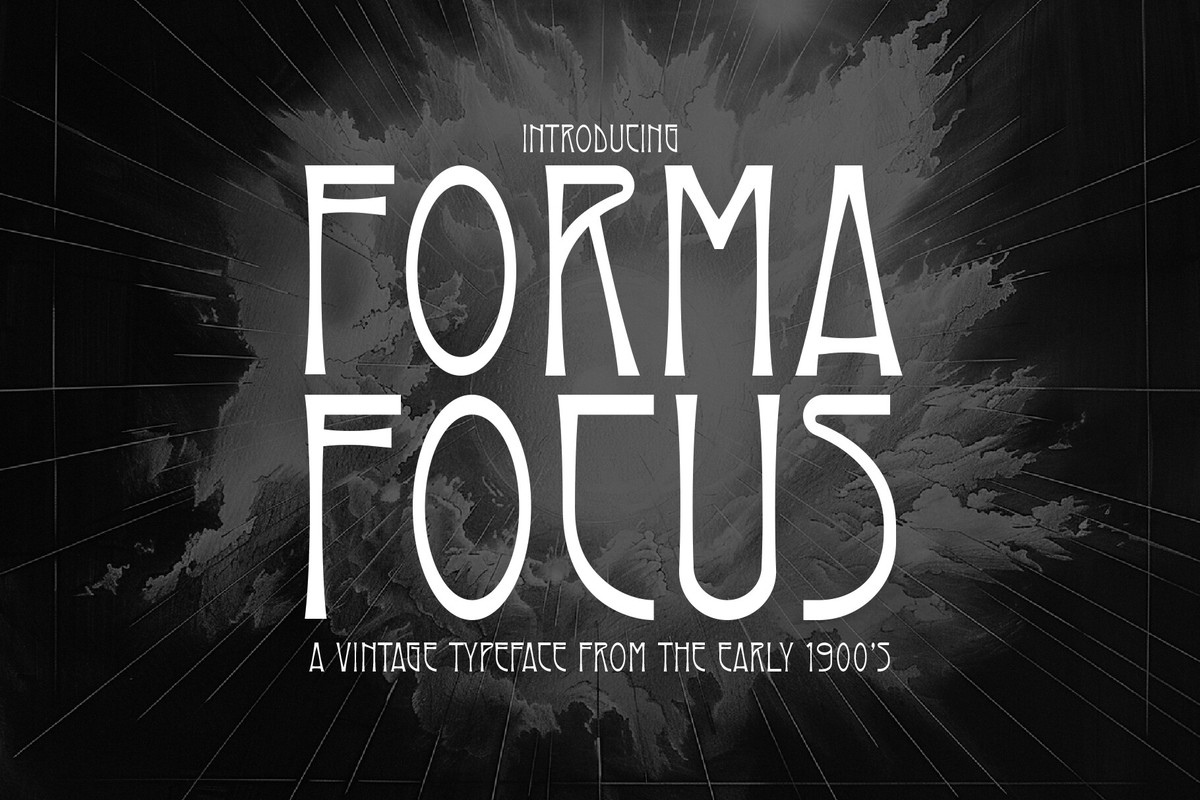 Forma Focus Font preview