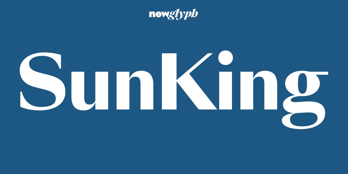 SunKing Font preview