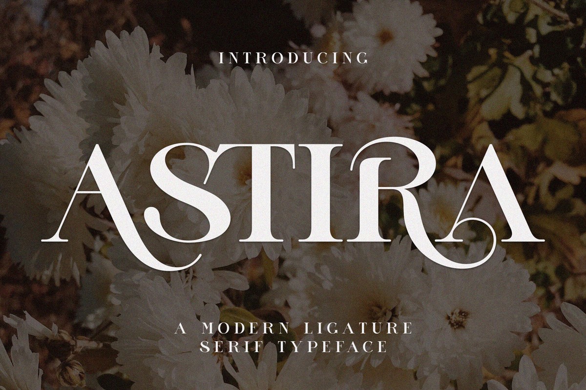 Astira Font preview