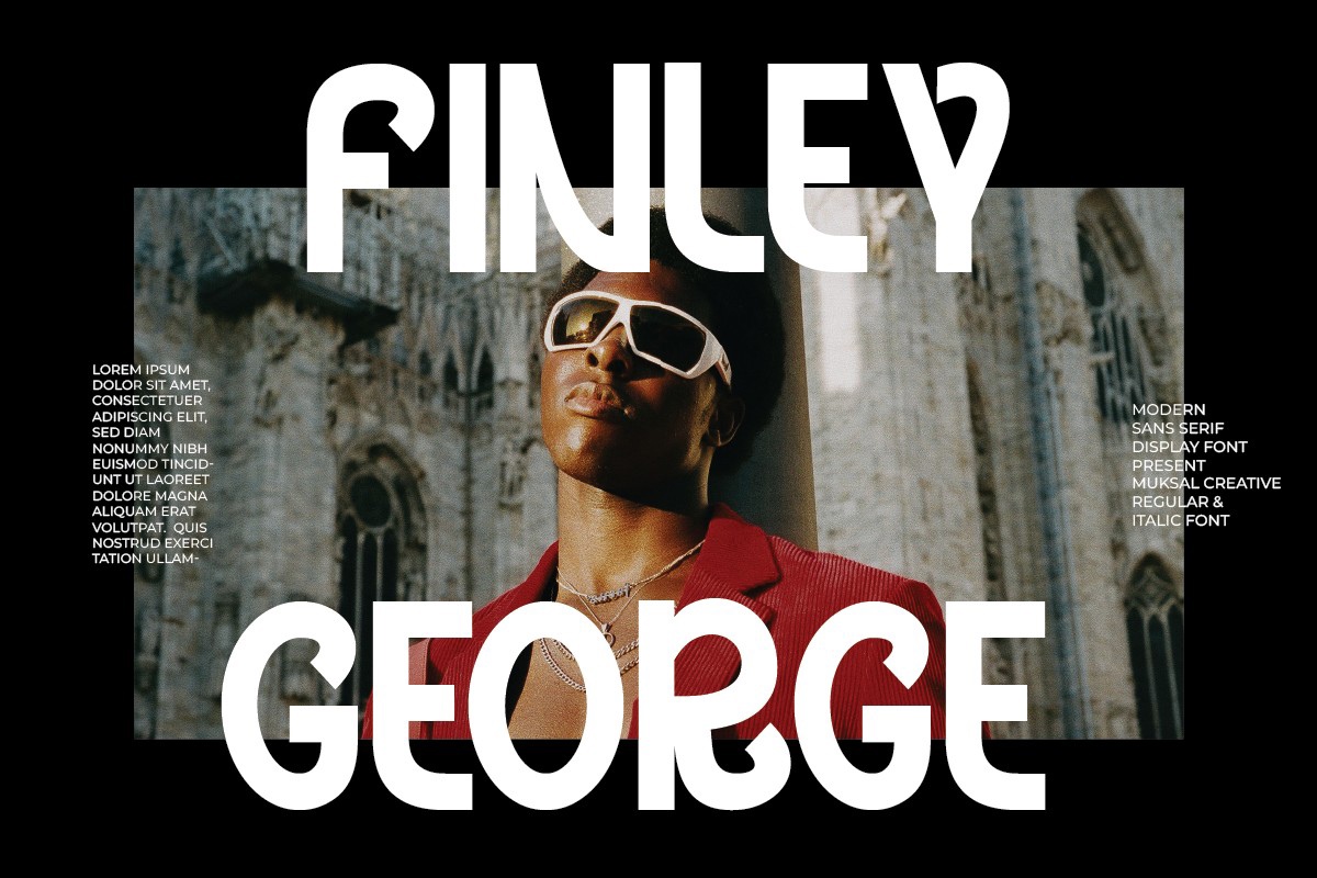 Finley George Font preview