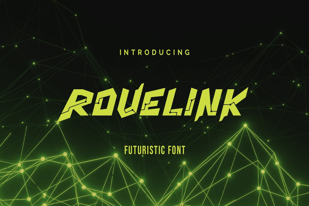 Rovelink Font preview