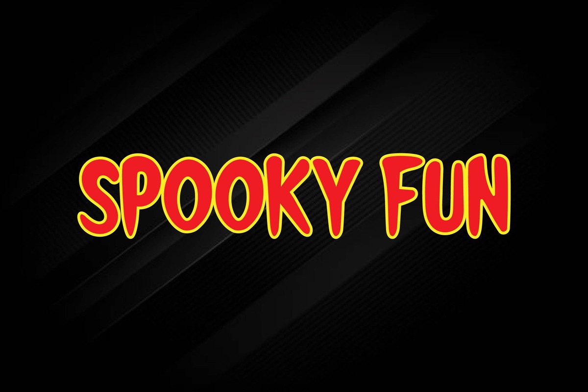 Spooky Fun Font preview