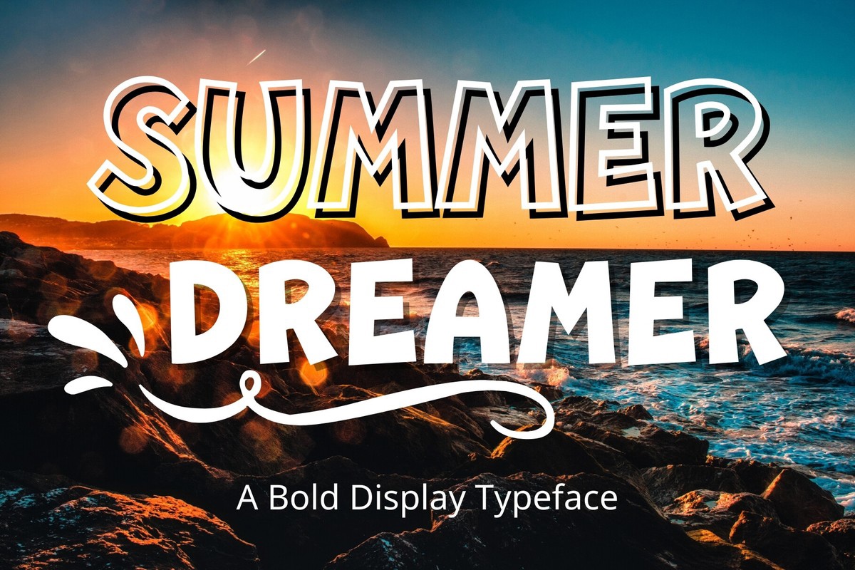 Summer Dreamer Font preview