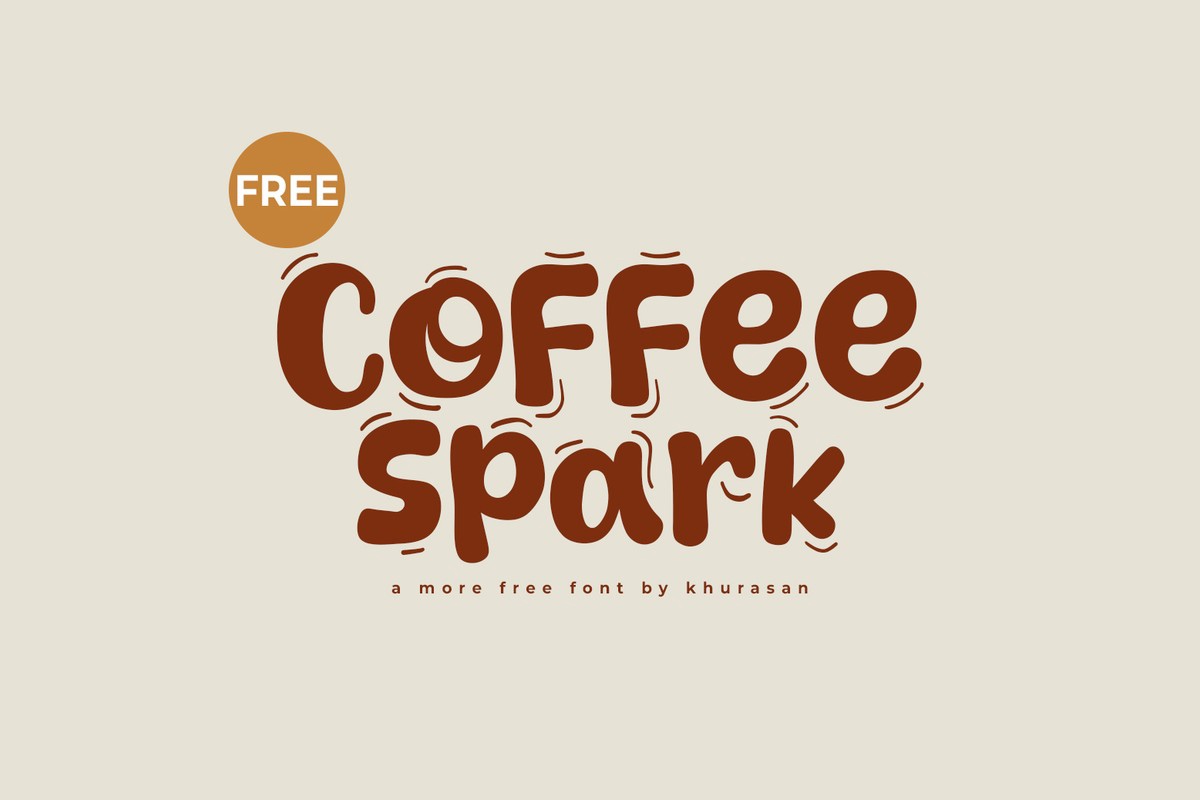 Coffee Spark Font preview