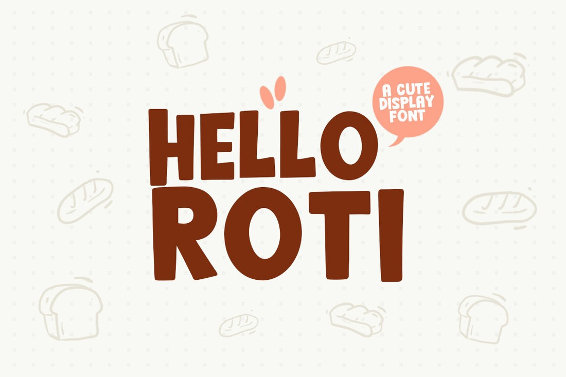 Hello Roti Font preview