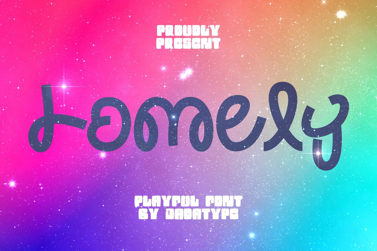 Lomely Font preview