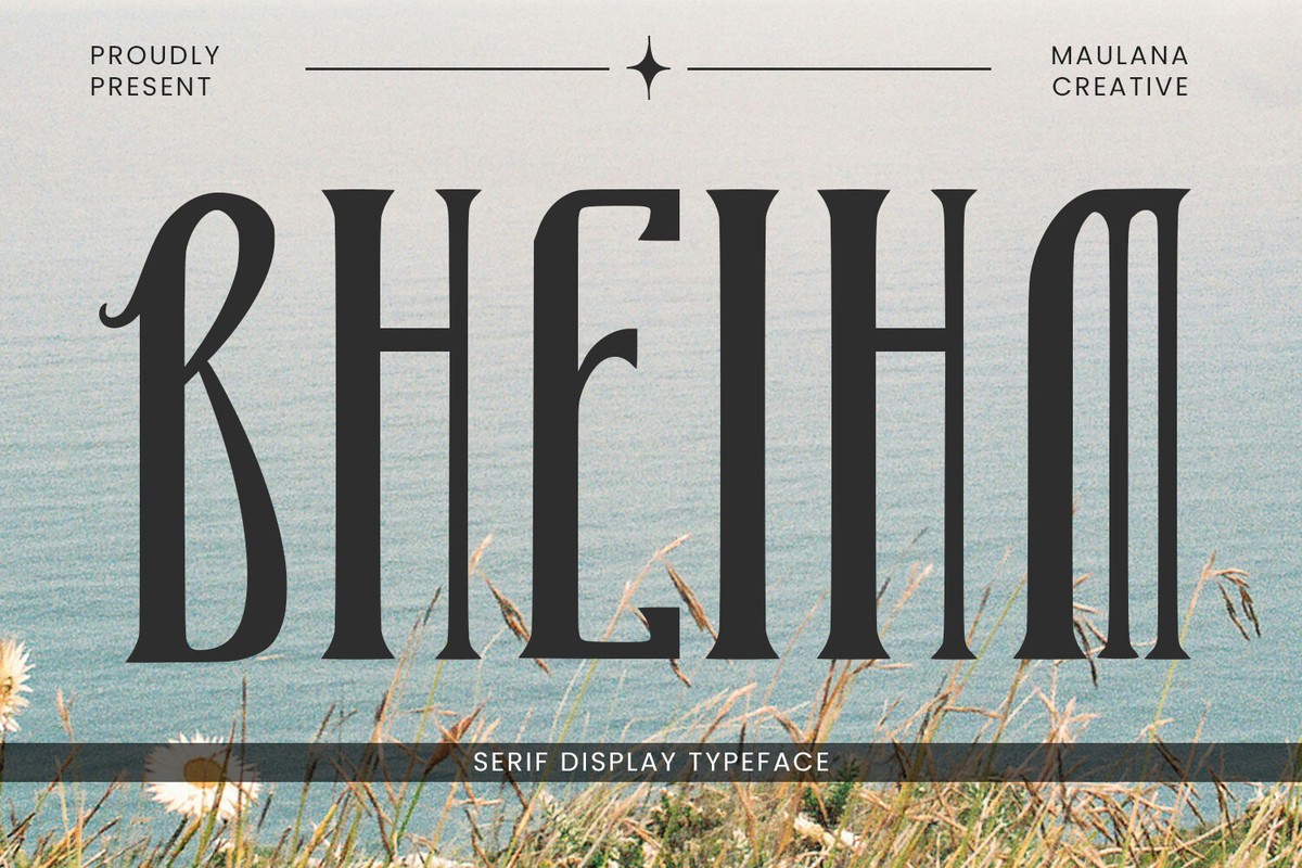 Bheihm Font preview