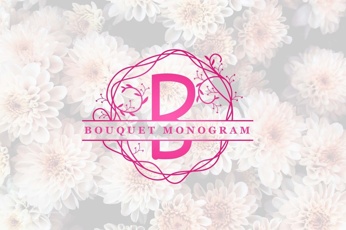 Bouquet Monogram Font preview