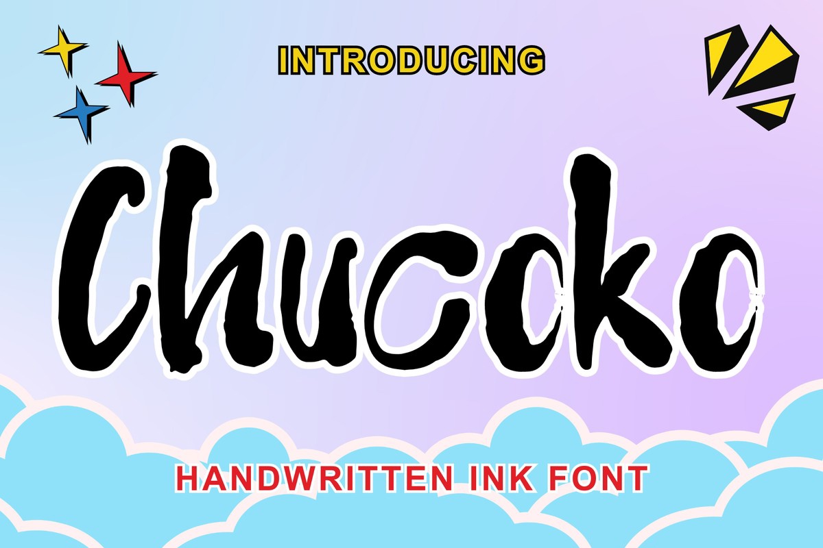 Chucoko Font preview