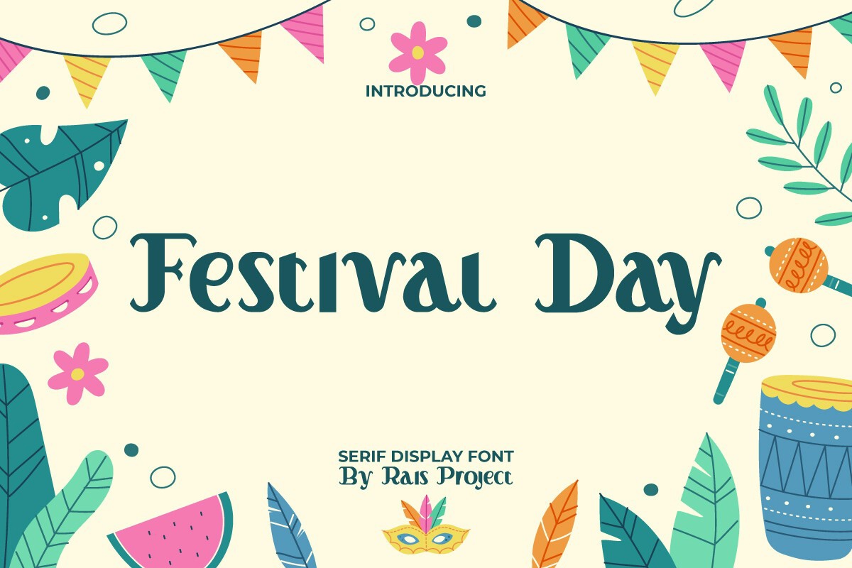 Festival Day Font preview