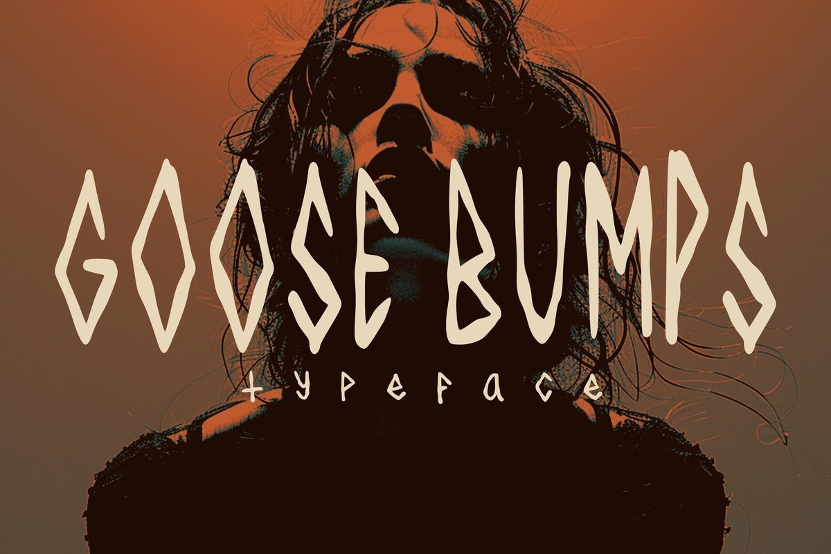 Goose Bumps Font preview